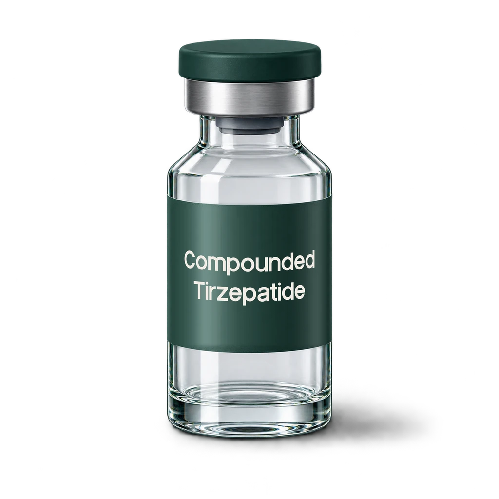 Compounded Tirzepatide — product photo
